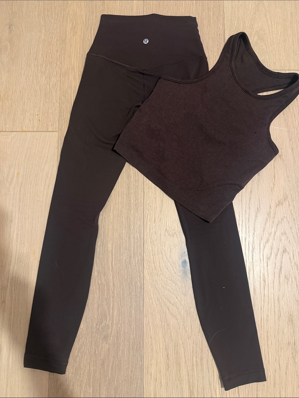 Lululemon Align Espresso Set